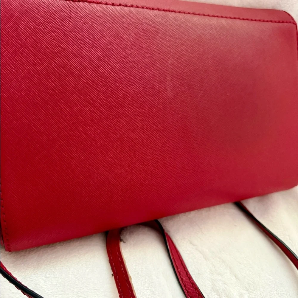 Kate Spade Cherry Red Crossbody Bag with Gold Hardware - Picture 3 of 5
